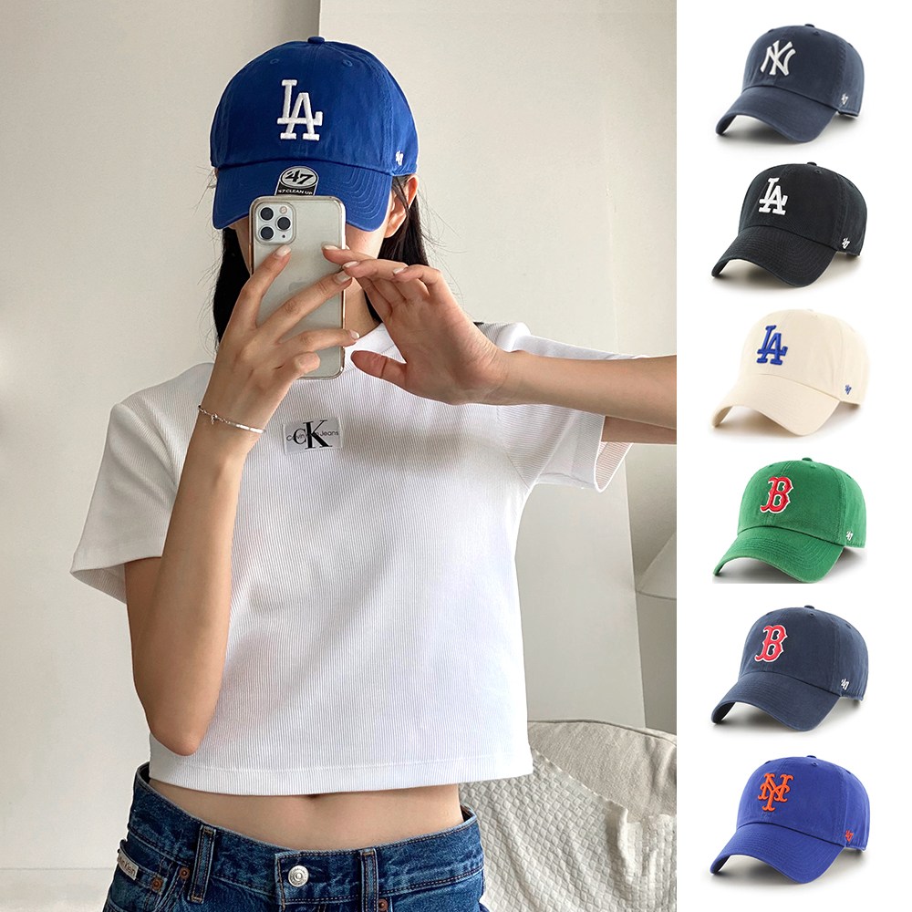 47브랜드 빅로고 프리미엄라인 LA빅로고 NY 뉴욕메츠 보스턴 MLB모자 야구모자 볼캡 45,900원
