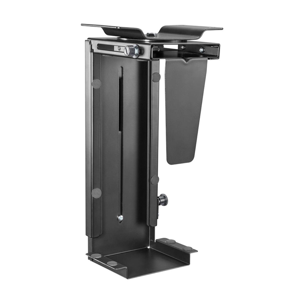 엔산마운트 CB-01 PC홀더 컴퓨터 본체 거치대 데스크탑 받침대, 블랙, 1개 23,900원