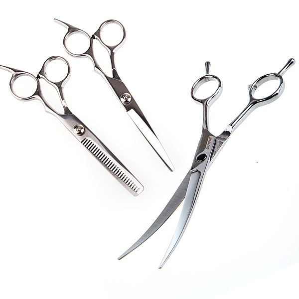 미용가위 컷팅가위 틴닝가위 커브가위 숱가위 애견, 1개, 미용가위(커트 6인치) 3,200원