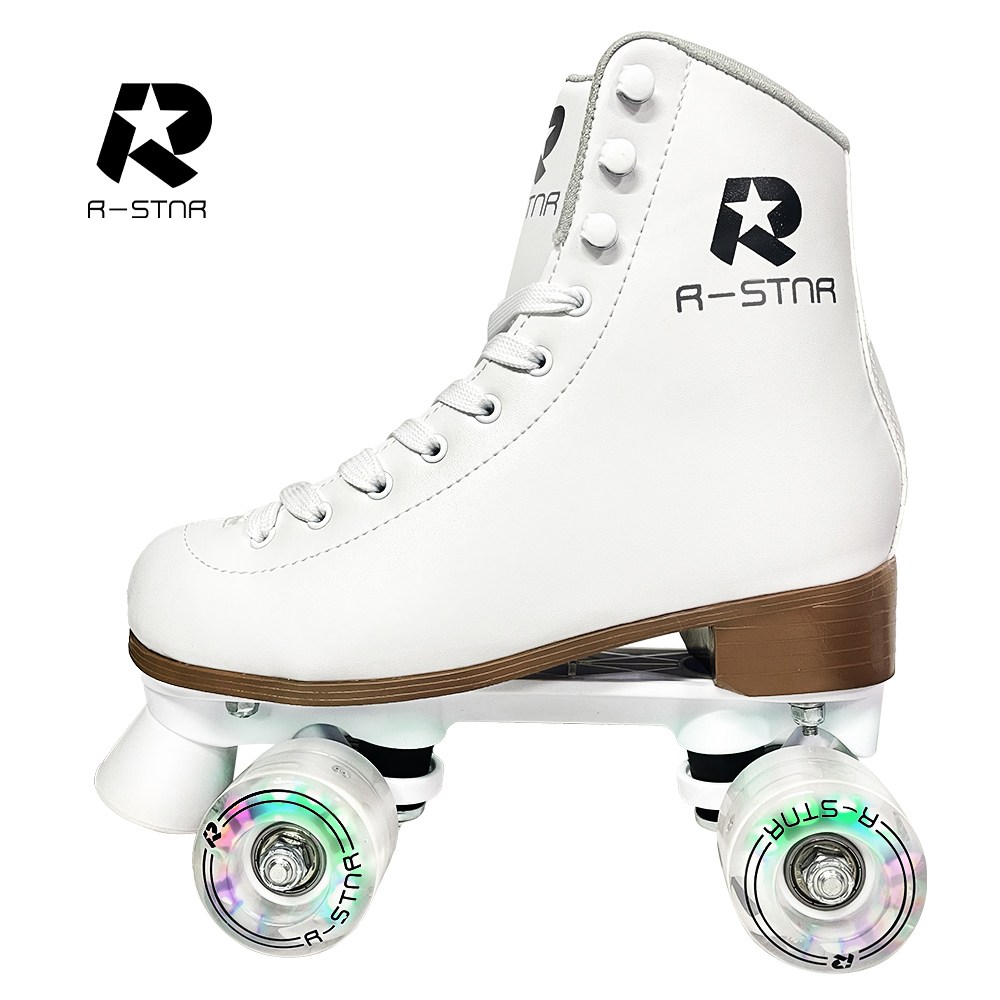롤링스타 밀크팝 LED 화이트 아동 어린이 성인 롤러스케이트 롤러장 롤러 82,990원