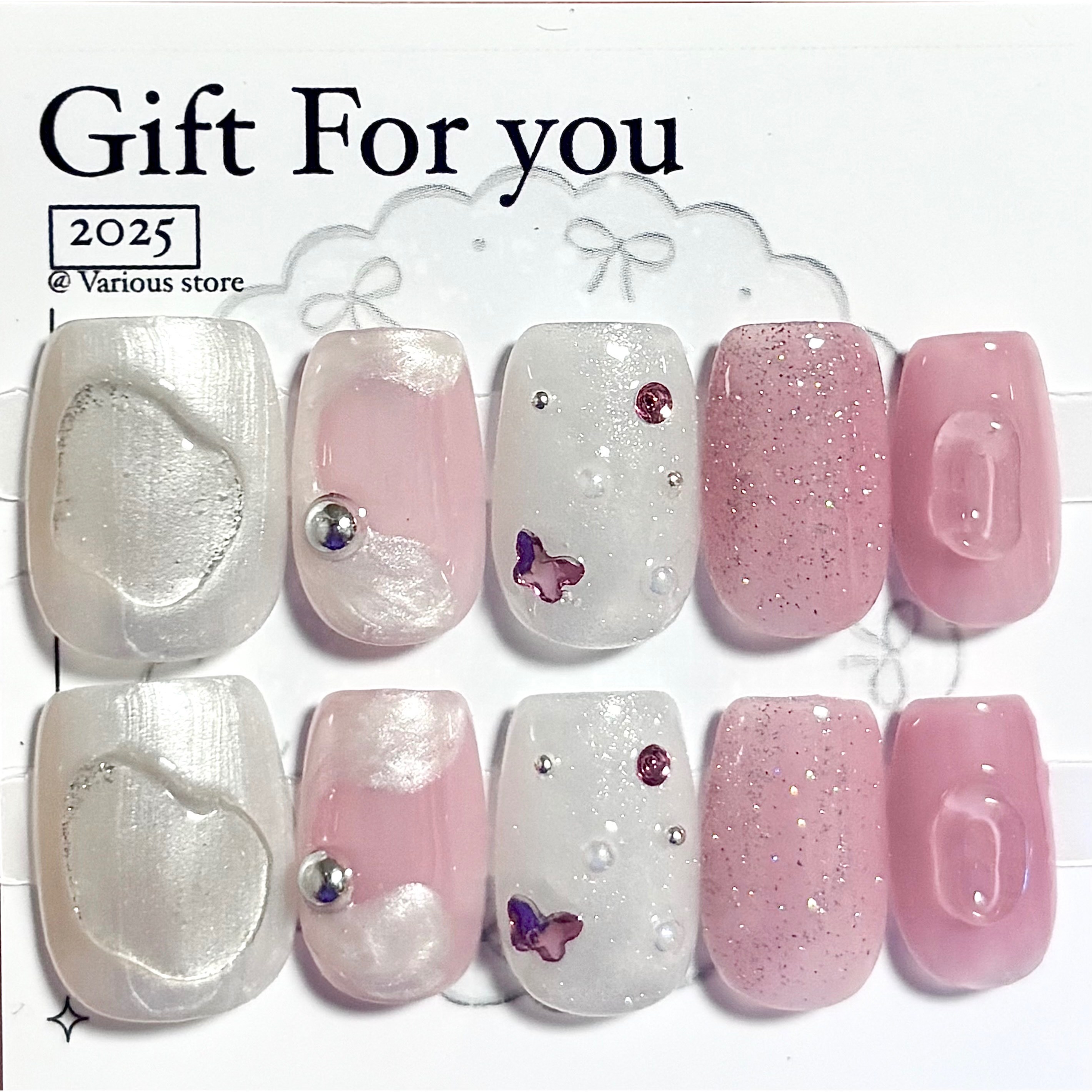 베어리어스 핸드메이드 네일팁 겨울 시리즈 Set 9,900원