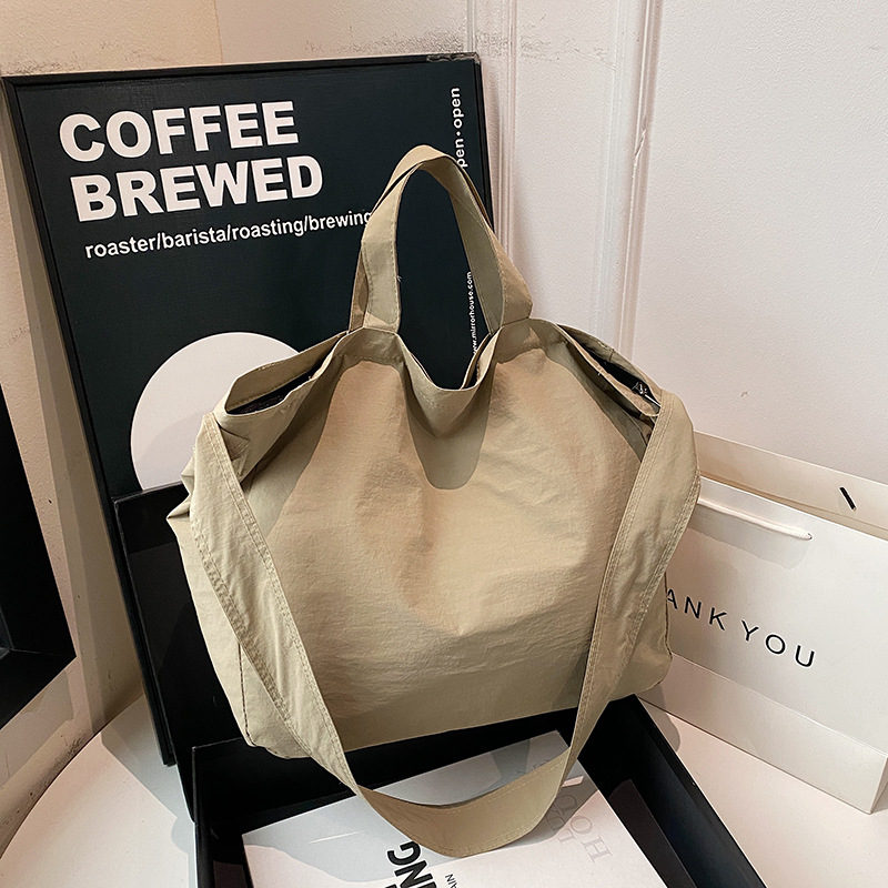 코코린느 가벼운 빅사이즈 나일론 바스락 숄더백 (4colors) 11,900원