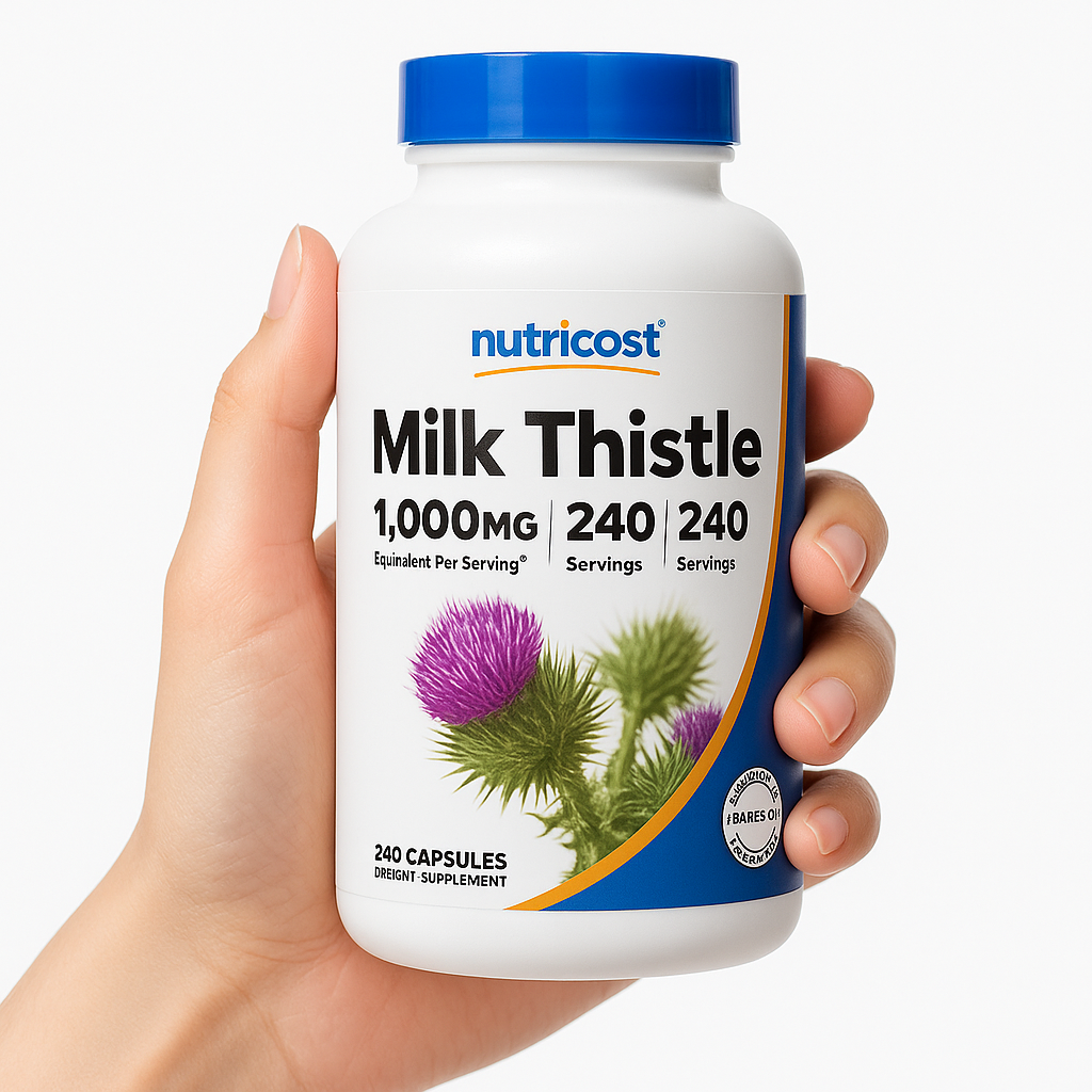 뉴트리코스트 밀크씨슬 1000mg 캡슐 Nutricost Milk Thistle 28,400원