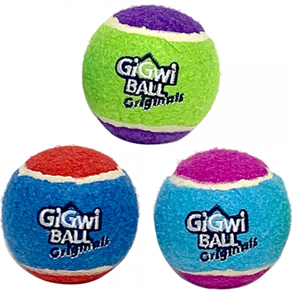 기그위 강아지 테니스볼 3종 세트, 블루 + 그린 + 스카이, 1세트 11,400원