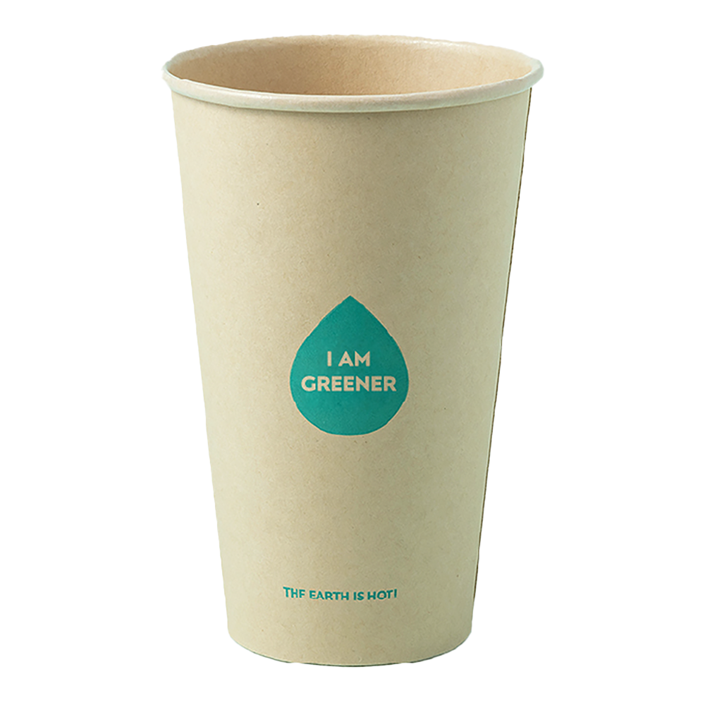 아이엠그리너 일회용 대나무 종이컵 16온스 470ml, 1개 9,280원