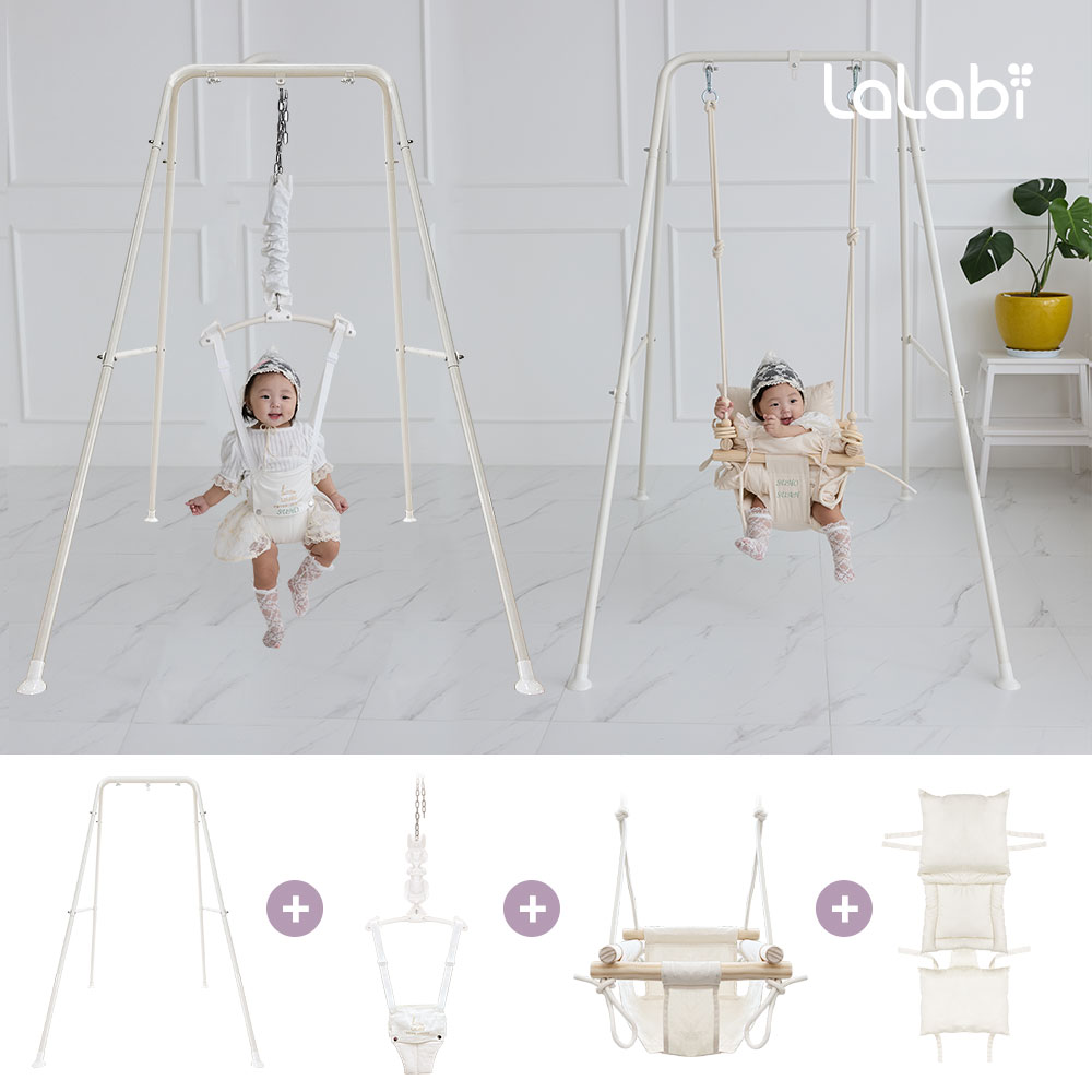 라라비 프리미엄 스윙점퍼 풀세트 점퍼루 아기그네 유아 쏘서 199,000원