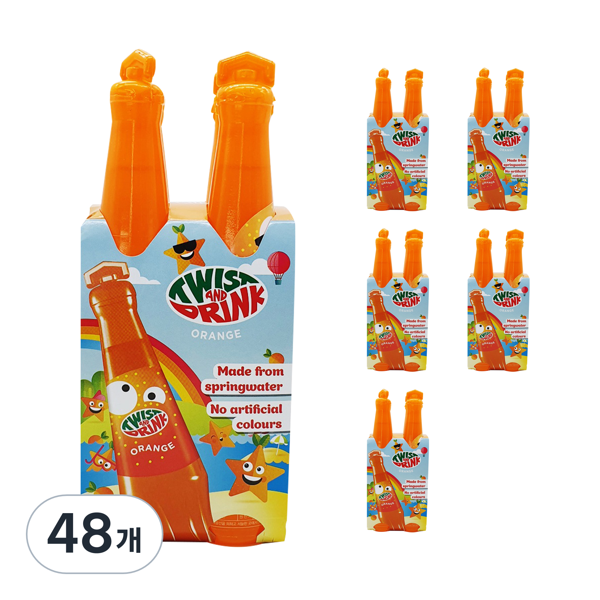 트위스트앤드링크 오렌지, 200ml, 48개 50,440원