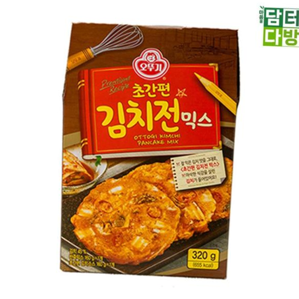 간편조리 오뚜기 초간편 김치전믹스 X 320g 3개 33,300원