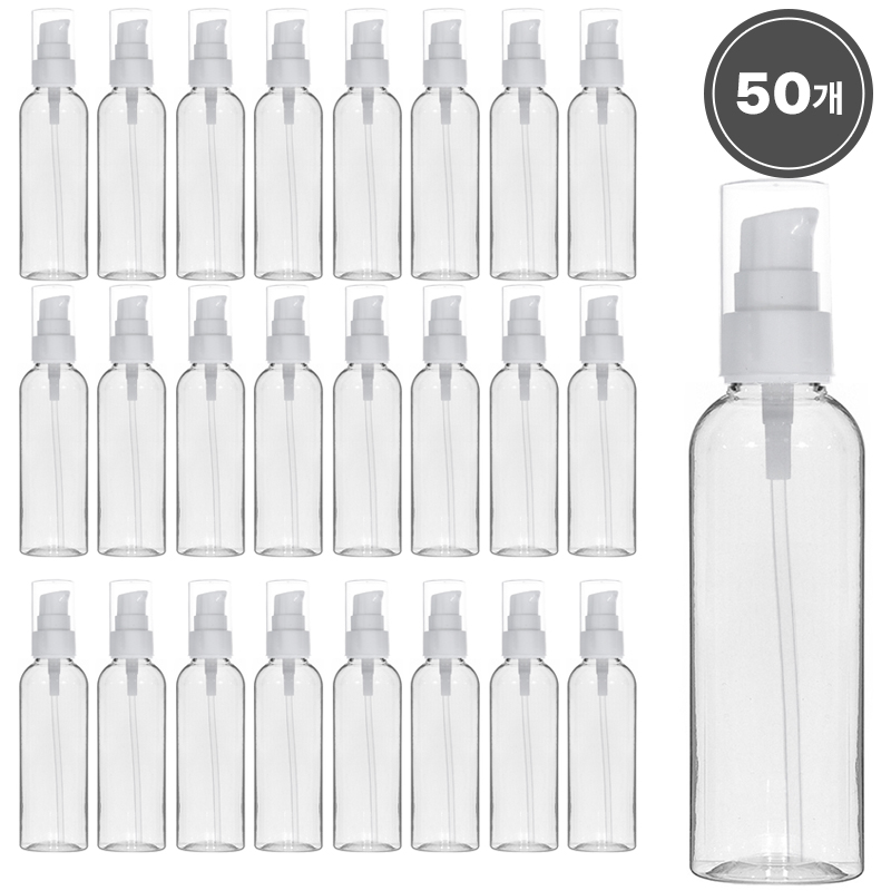 [50개묶음판매] 고급에센스용기 20ml 30ml 50ml 60ml 75ml 80ml 100ml 펌핑용기 플라스틱 공병 37,200원