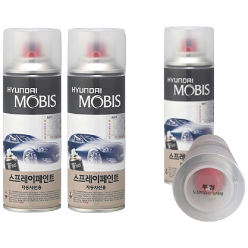 현대 순정품 쏘나타 W6H 세레니티화이트펄 스프레이 425 + 투명마감스프레이 자동차 차량용 카페인트 도색 36,000원