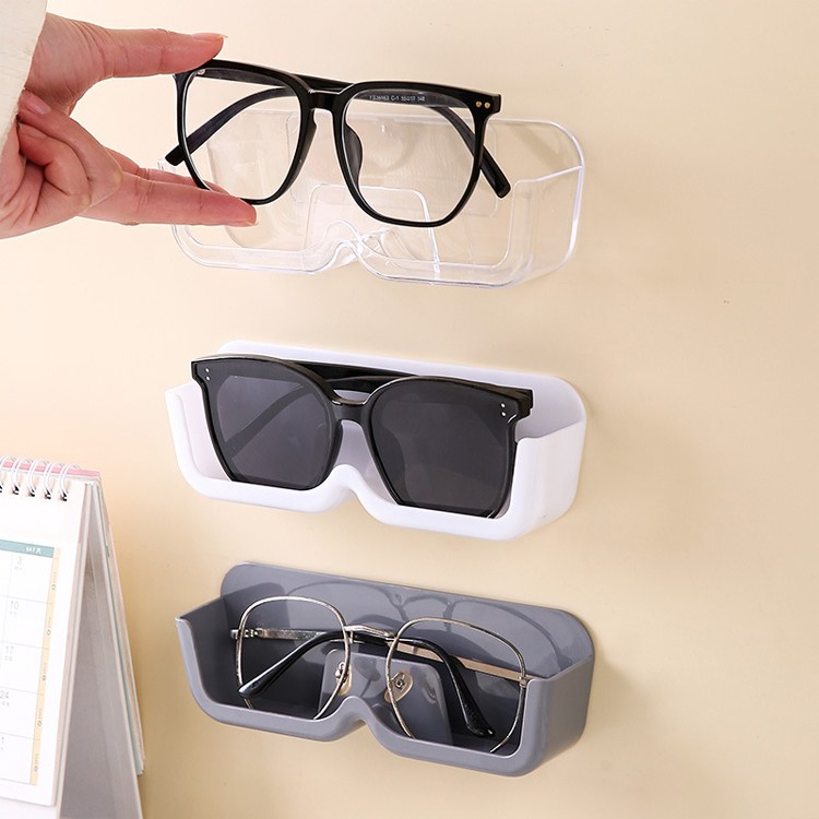 벽걸이 안경거치대 벽부착 선글라스 진열대, 1개, 투명 5,500원