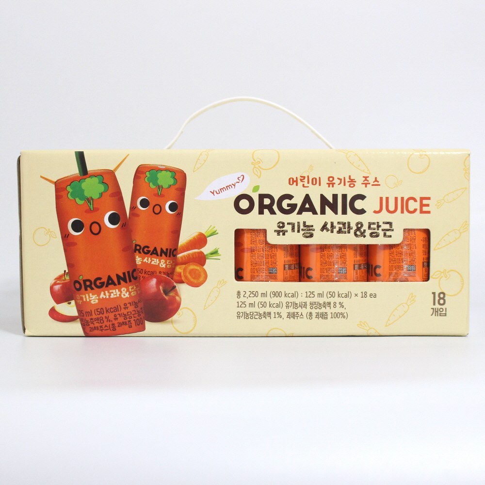 오가닉 크니쁘니 사과 & 당근 주스 19,920원