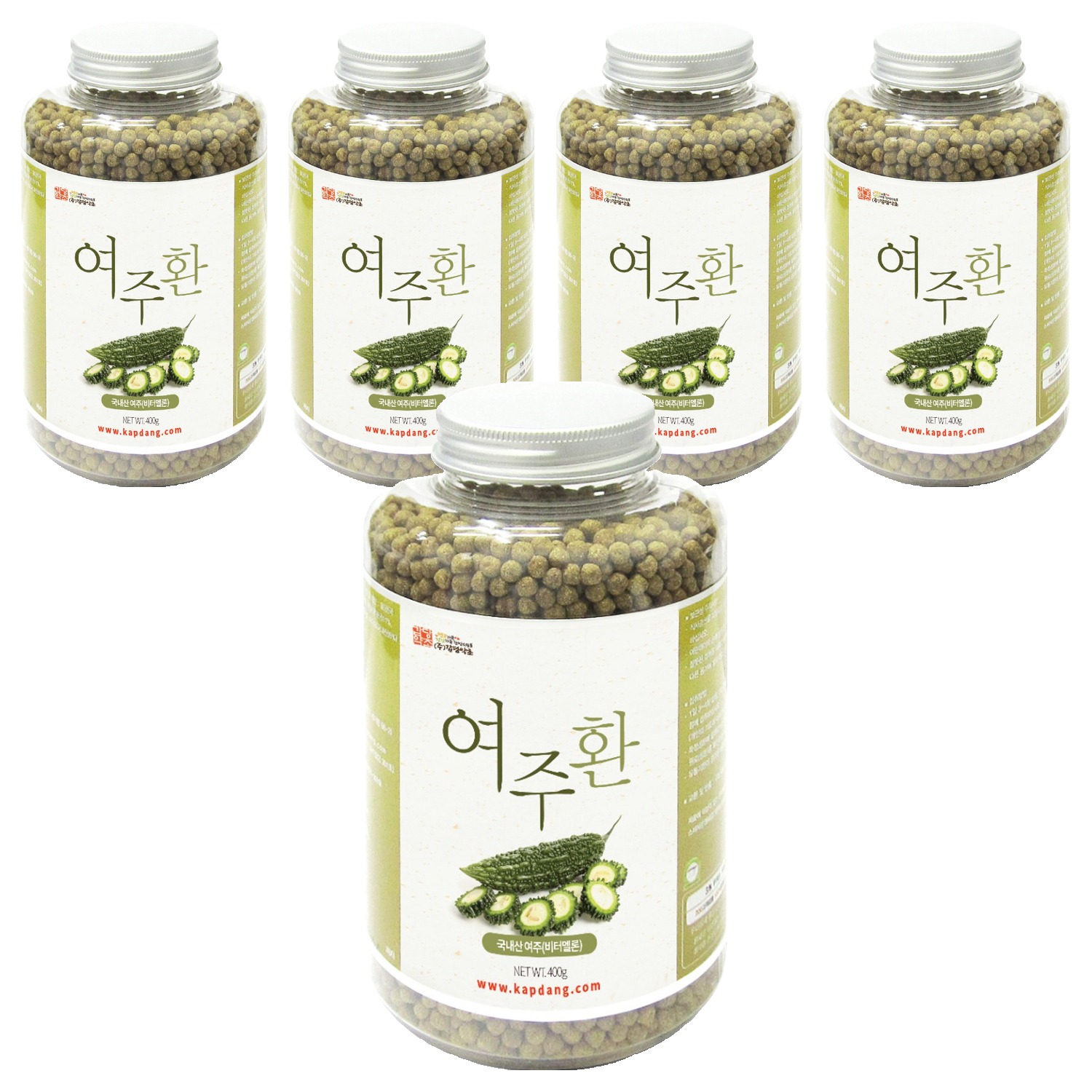 갑당약초 여주환, 400g, 5개 91,910원