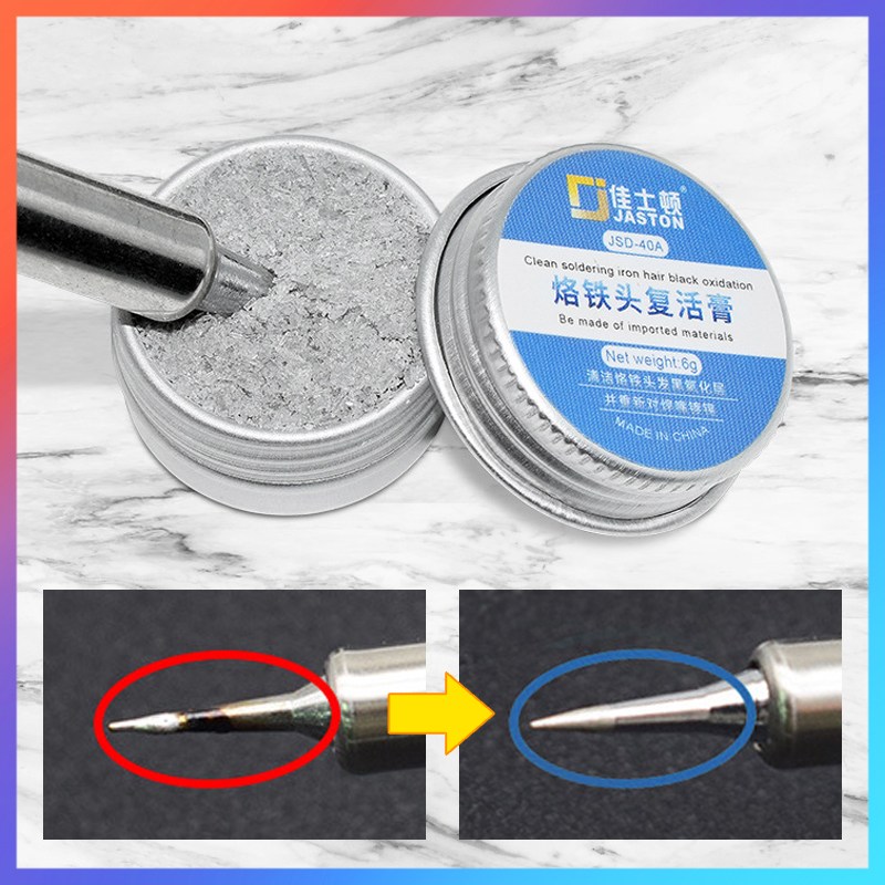 인두팁크리너 6g 팁 청소 납땜 제거 클리너 산화물 납제거 오물제거 직수입 인두부활고, 1개 2,990원