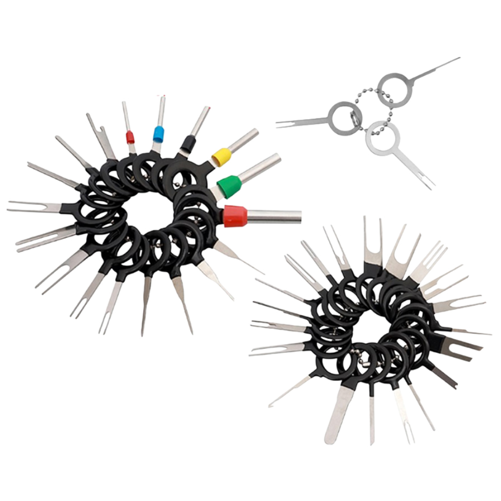 아띠꼴로 자동차 커넥터리무버 커넥터 핀제거 핀뽑기 터미널 핀 리무버 배선 차량용 리무버, 실버, 1세트 8,900원