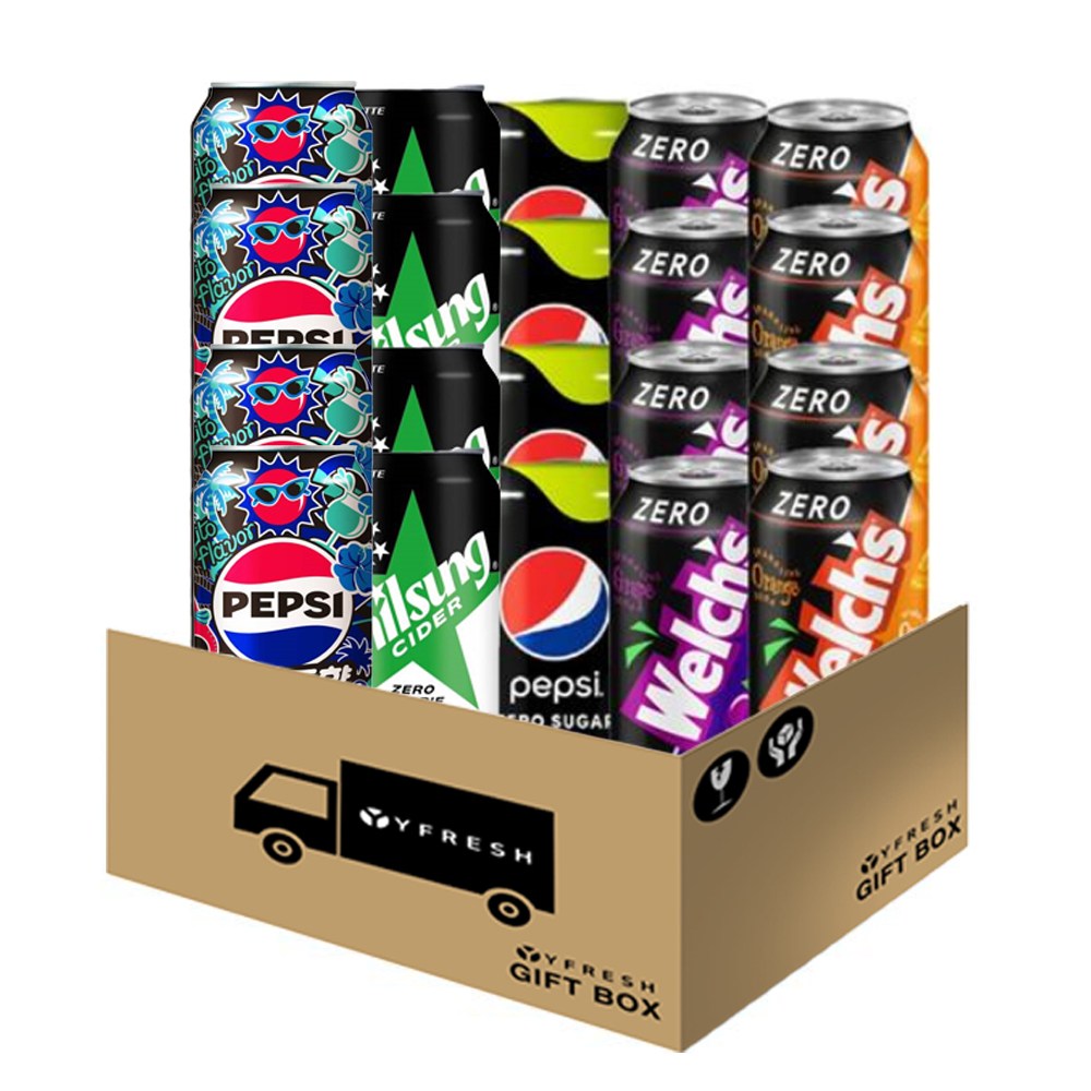 뚱캔 제로 탄산 음료 5종 355ml 20캔 21,700원