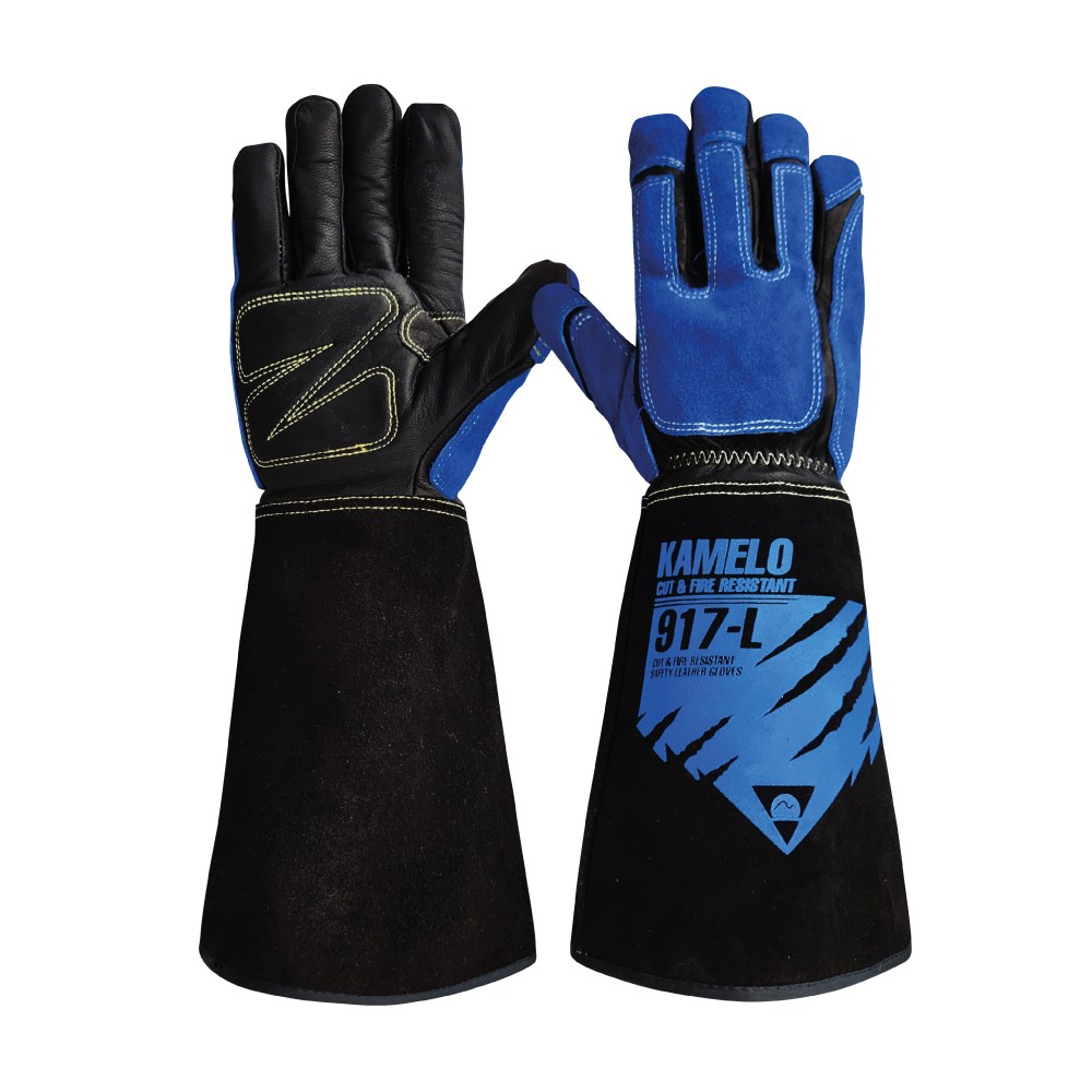 카멜로 내열 작업장갑 가죽 베임방지 아라미드 용접장갑 917-L 21,180원