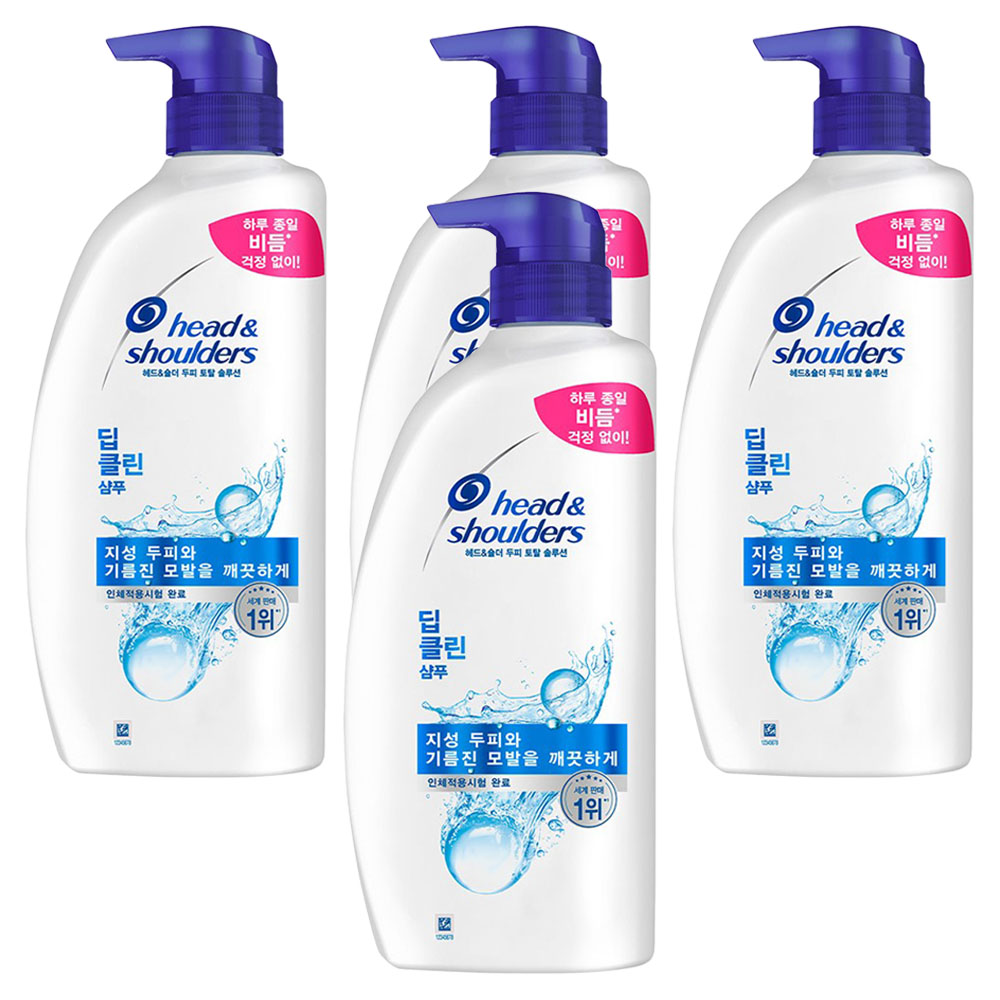 헤드앤숄더 두피 토탈 솔루션 딥클린 샴푸 34,900원
