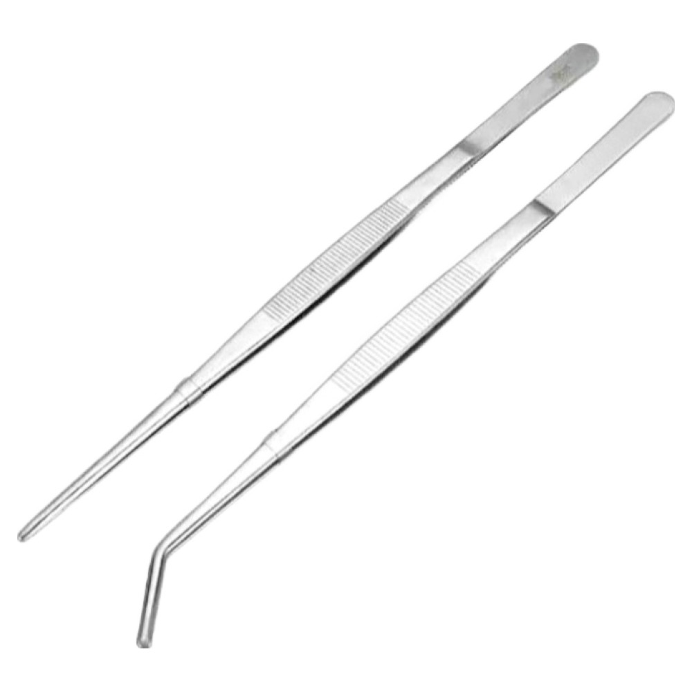 몰투데이 다육이 스테인레스 긴 핀셋 2종 세트 03 25cm, 1세트 9,890원