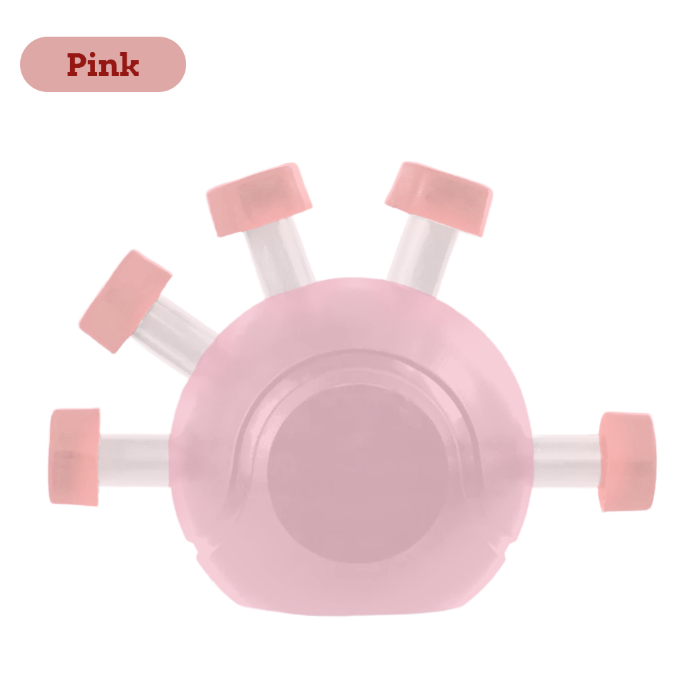 sambuever 2세대 손가락 악력기 트레이닝 볼 핸드 그립 훈련 운동 기구 크로스핏 강도 무소음 악력 볼 45KG, 1개, 핑크 18,900원