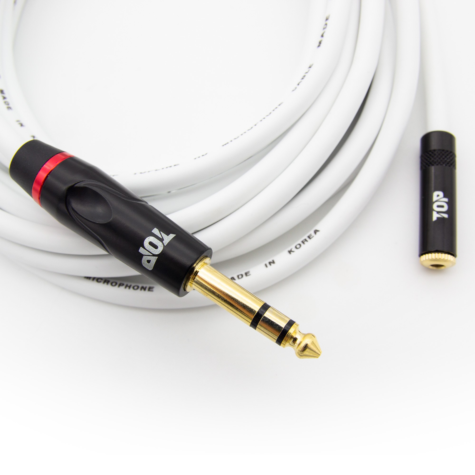 HDTOP HDTOP 국산 3.5 암 TO 5.5 수 스테레오 케이블 화이트 15M HT-TP945, 1개 50,000원