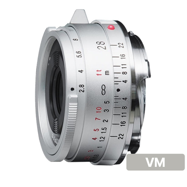 [정품등록시 5만 포인트 3년 보증] 보이그랜더 COLOR-SKOPAR 28mm F2.8 Aspherical Type II VM 마운트 (라이카 M 호환) Silver, 단일상품 813,600원
