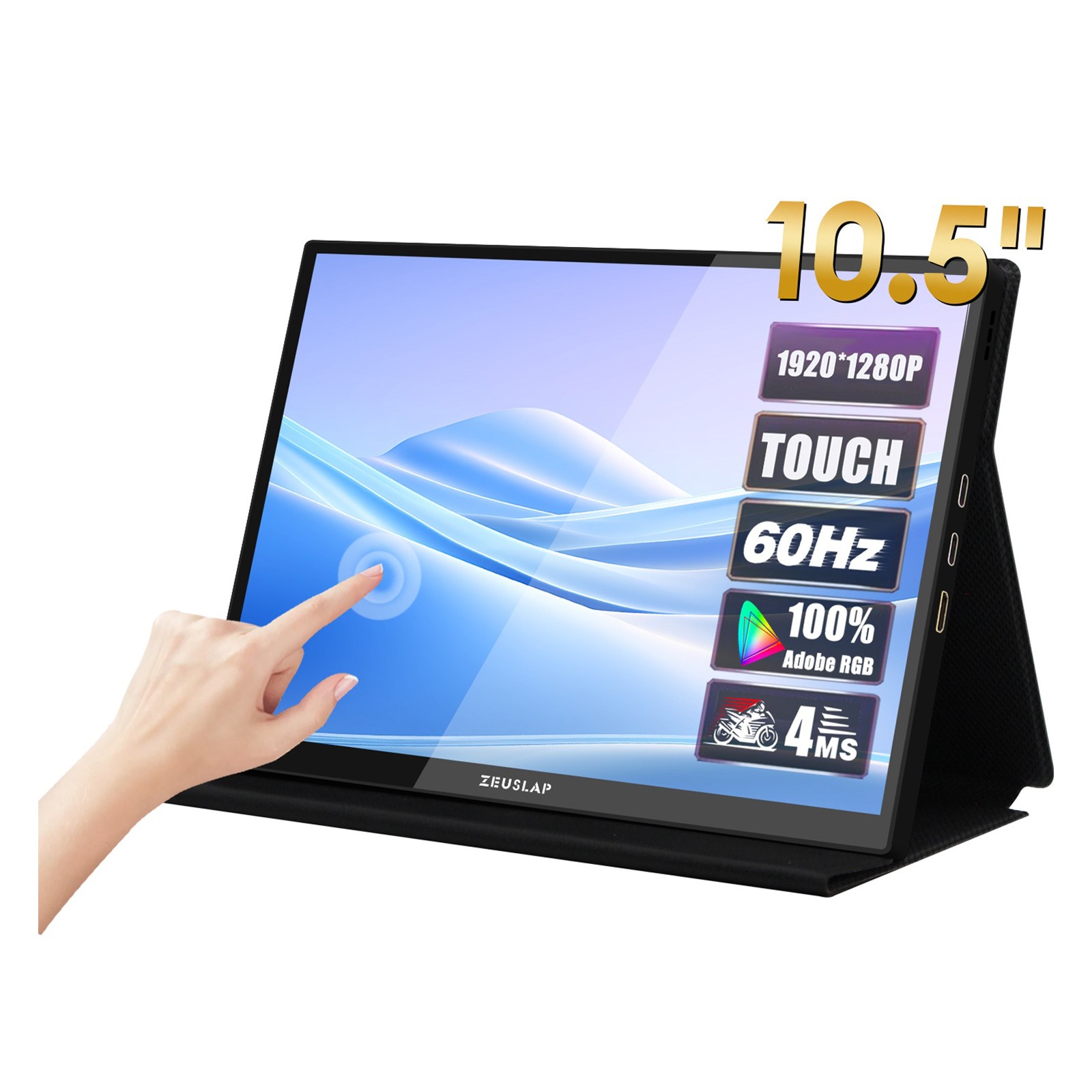 제우스랩 Z10 10.5인치 터치 모니터 102,000원