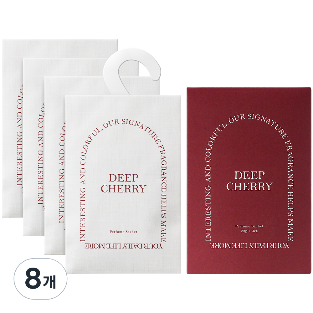 에이센트 퍼퓸 샤쉐 본품 L, 20g, 8개, 딥체리 16,460원
