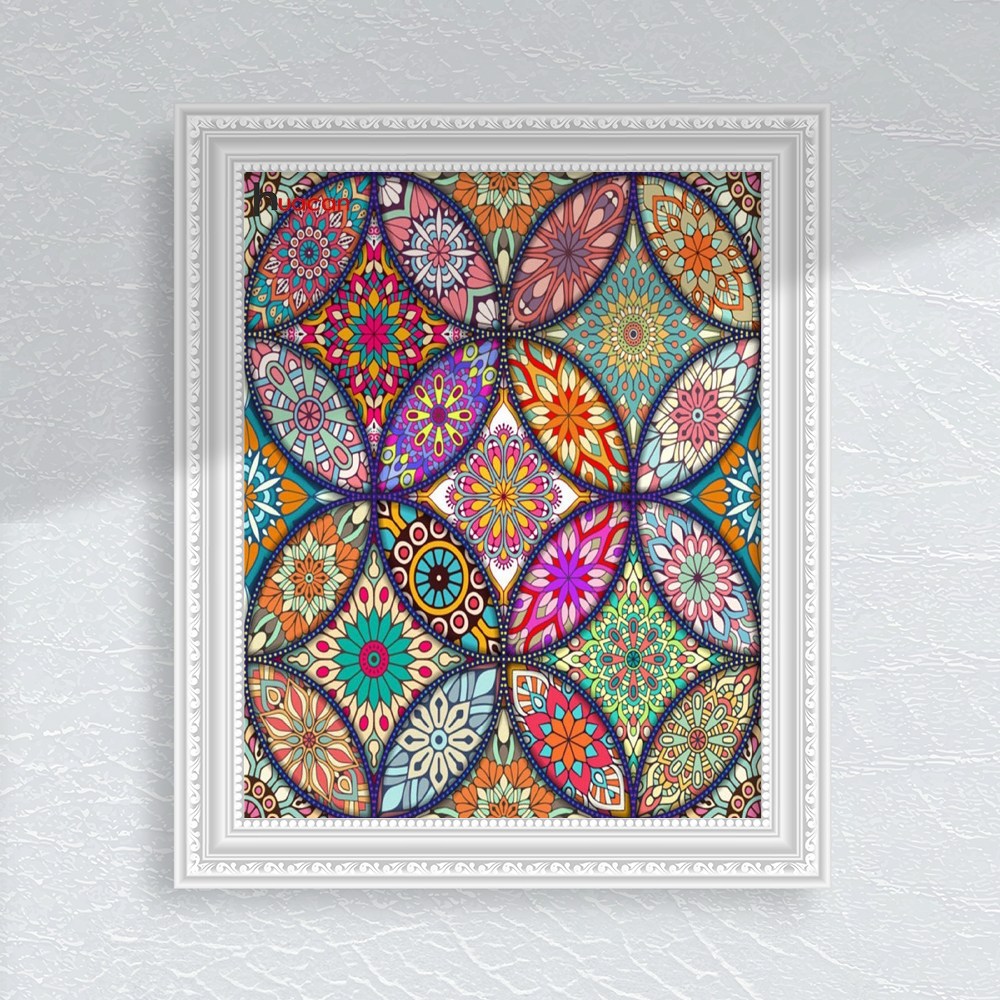 기하학 추상 아트 홈장식 패턴 DIY 그림그리기 명화 인테리어액자 캔버스 유화세트, 1개, 단품 19,900원