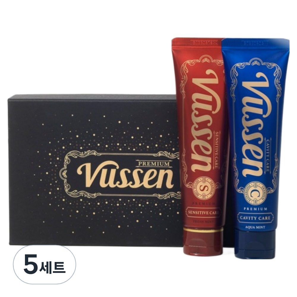 뷰센 기능성 치약 시린이 충치 케어 세트 S 120g + C 120g, 5세트 88,000원