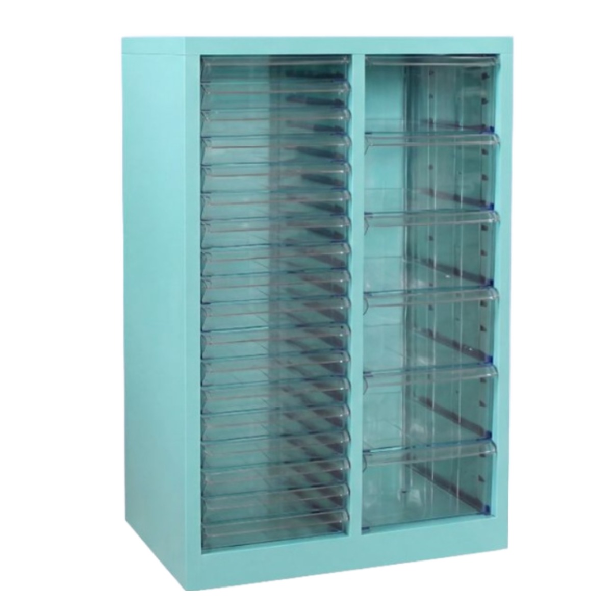 코리안맨 네일수납장 캐비닛 네일샵 뷰티샵 서랍장 보관함 진열장 철제 미용 매장용 정리함 160,900원