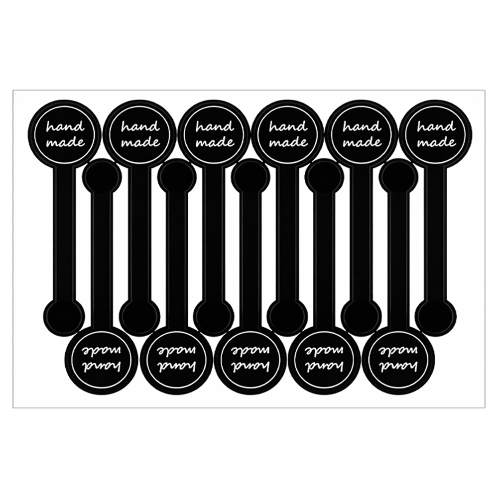 살림온 핸드메이드 봉인 씰 블랙스티커 200p 5,900원