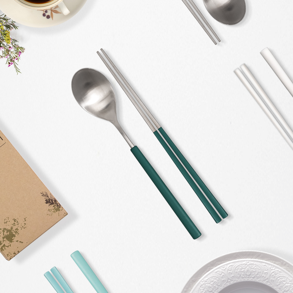 라온누리 스크래치 없는 델라 올스텐 컬러 수저세트 7,640원