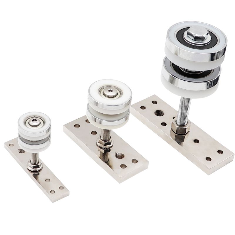 슬라이딩 폴딩 도어 레일 부속 미닫이문롤러 레일문 접이식 댐핑 댐퍼 8,500원