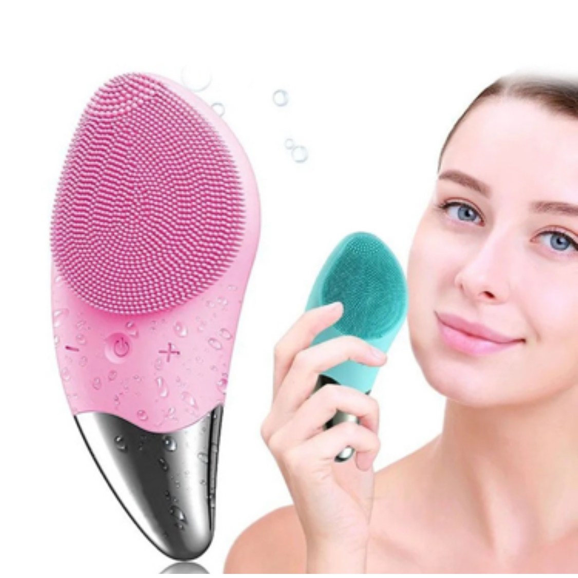 비엠 실리콘 전동클렌저 충전식 노폐물제거 딥클렌징 세안 브러쉬 진동 마사지기 10,450원