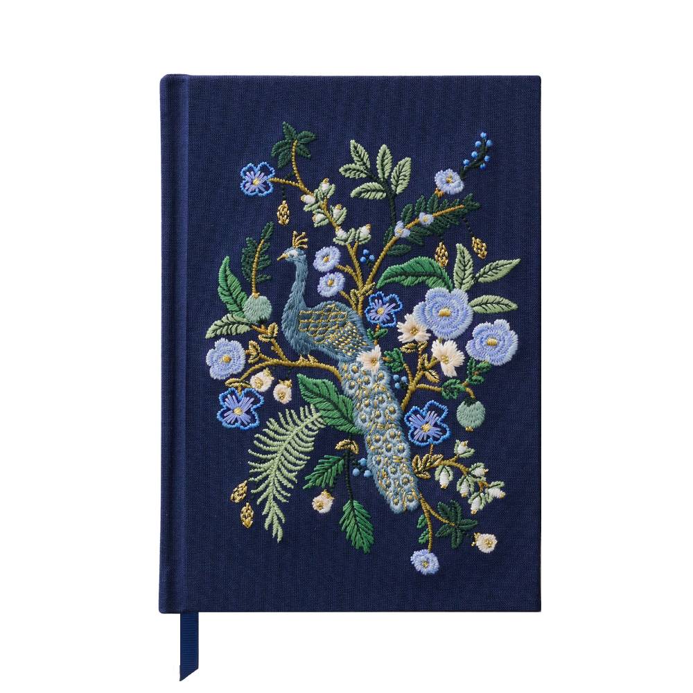 라이플페이퍼 Peacock 자수 저널, 단품 76,000원