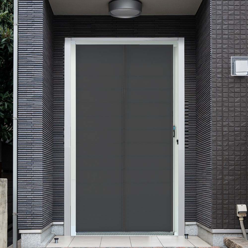 리빙위키 현관문 자동 롤방충망_접이식 방문 창문 모기장 자석, 1개 130,000원