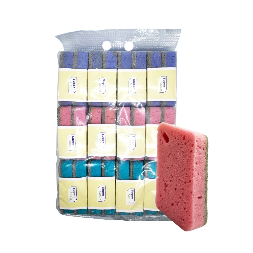 설거지 수세미 대용량 양면 수세미 (거친 면+부드러운 면) 13,500원