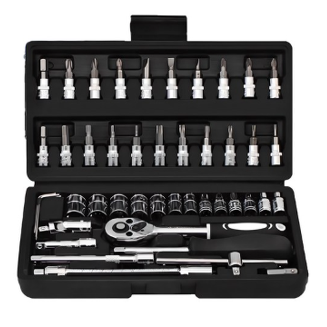 스탠맨 복스알 복스 소켓렌치 46종 세트 검정색, 46종 복스 공구세트, 1개, 46종 45,000원