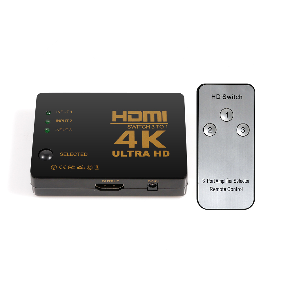 넥스트유 3대1 HDMI 선택기 UHD 4K, 1개, 3:1 HDMI 선택기-[NEXT-3403SW4K] 14,100원