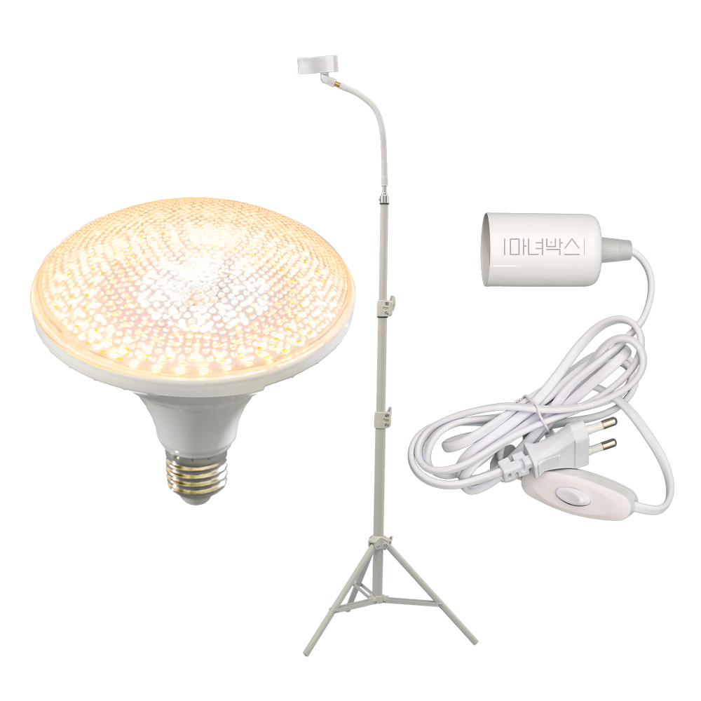 마녀박스 식물등 햇빛등 조명 식물LED 플랜테리어 식물생장 발육 24W WB-021 69,510원