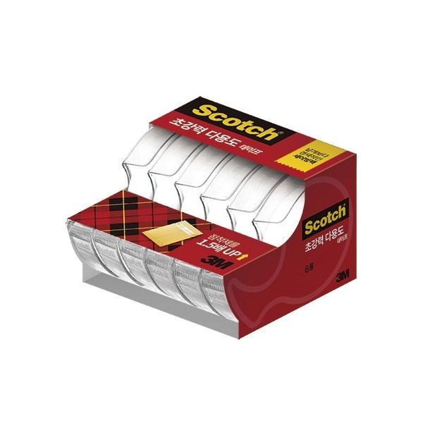 3M)초강력테이프세이빙팩, 1개, 12mm디스펜서6개/12mmx25m/M322598, 현재가 26,000원