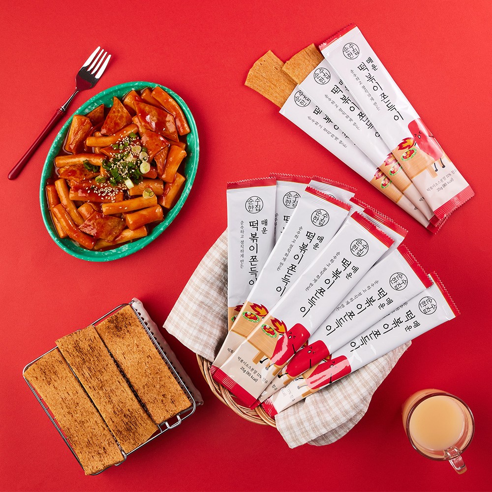 순수한집 매운 떡볶이 쫀득이 15p 16,900원