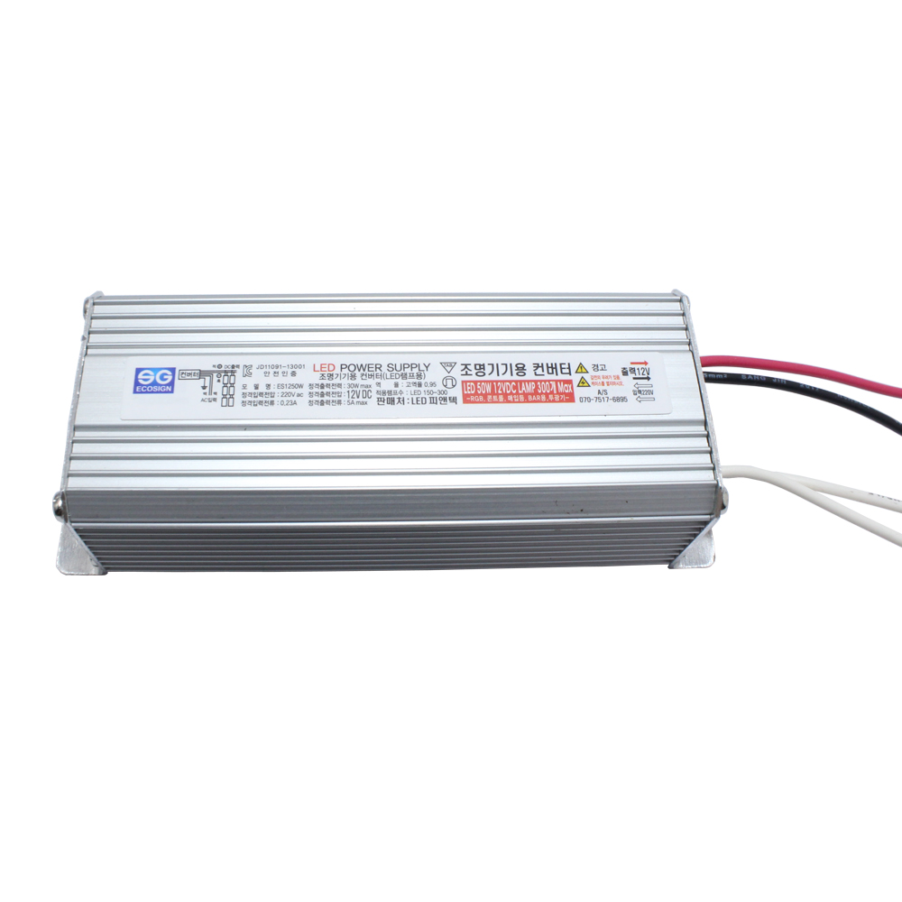 SMPS LED안정기 DC 12V, 1개, 방수 SMPS 60W 16,150원