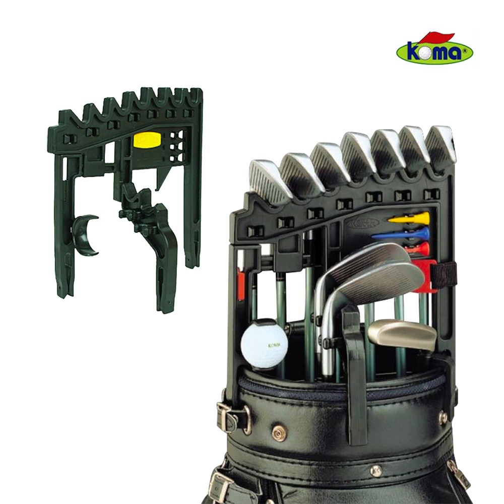 코마 아이언홀더 골프클럽 고정 샤프트 스크래치 방지, 블랙, 1개 26,890원