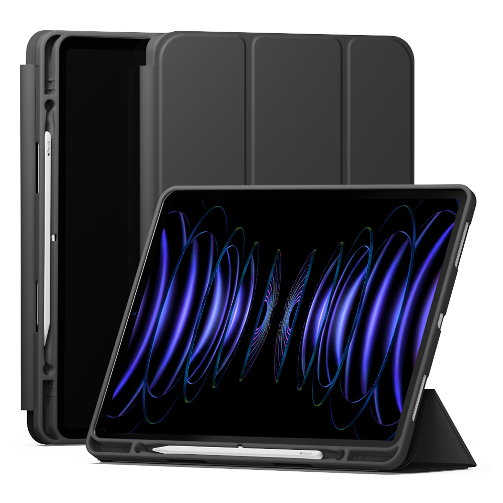 신지모루 스마트커버 펜슬 수납 태블릿 케이스, 블랙, 1개 15,400원