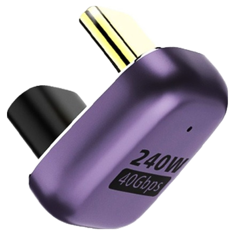 수피 USB4 썬더볼트 호환 C to C타입 40Gbps 8K 240W U자형 데이터 초고속충전 변환 젠더, GD23, 1개 3,520원