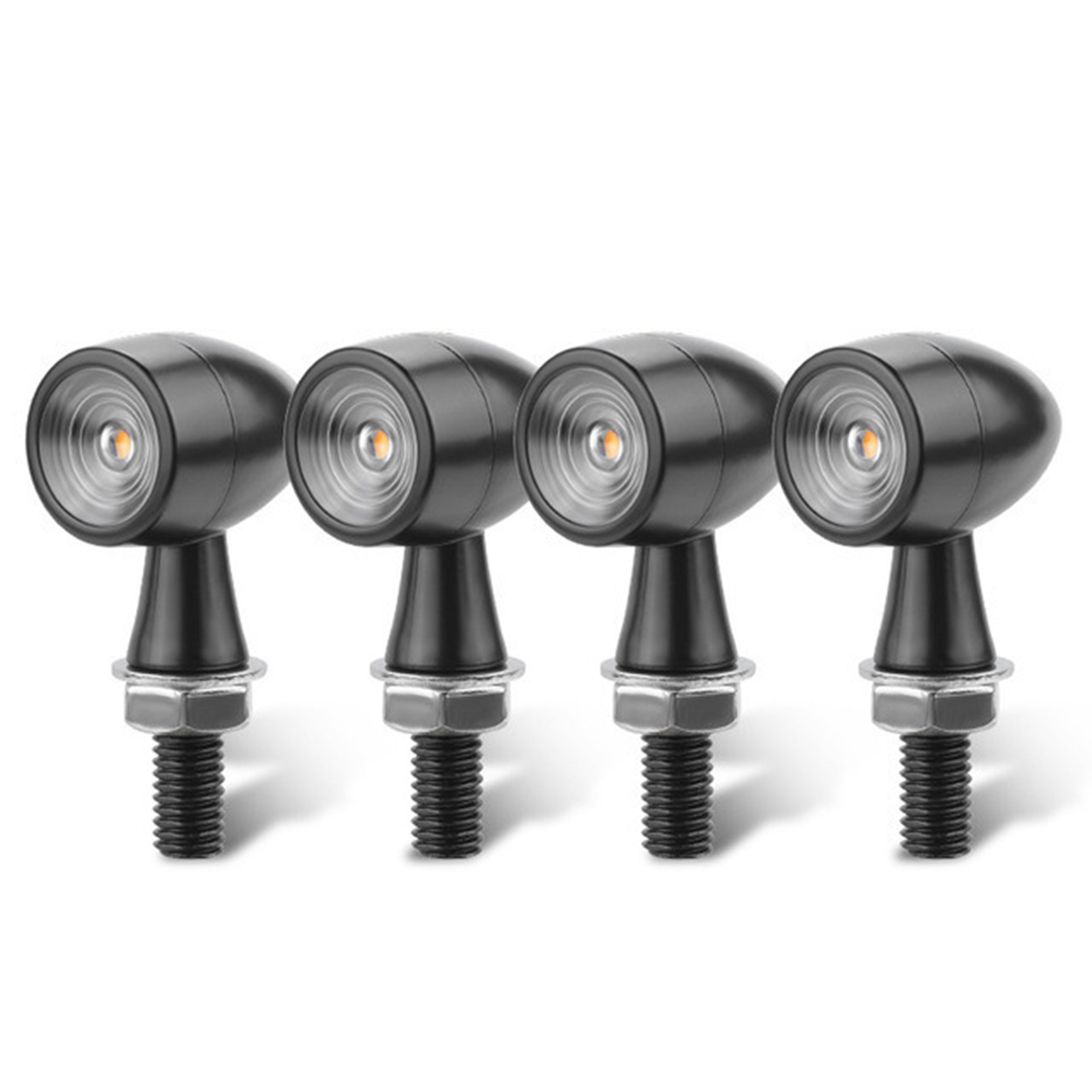 미니 오토바이 LED 회전 신호등 8mm 총알 모터 앰버 깜박임 Led 램프 12V 가와사키 스즈키 야마하 혼다 적 33,000원