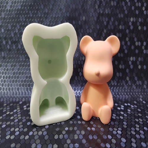 몰드몰 수제몰드 - 볼빵빵 손모은앉은베어브릭 (뉴타입 신상) 2D 8,200원