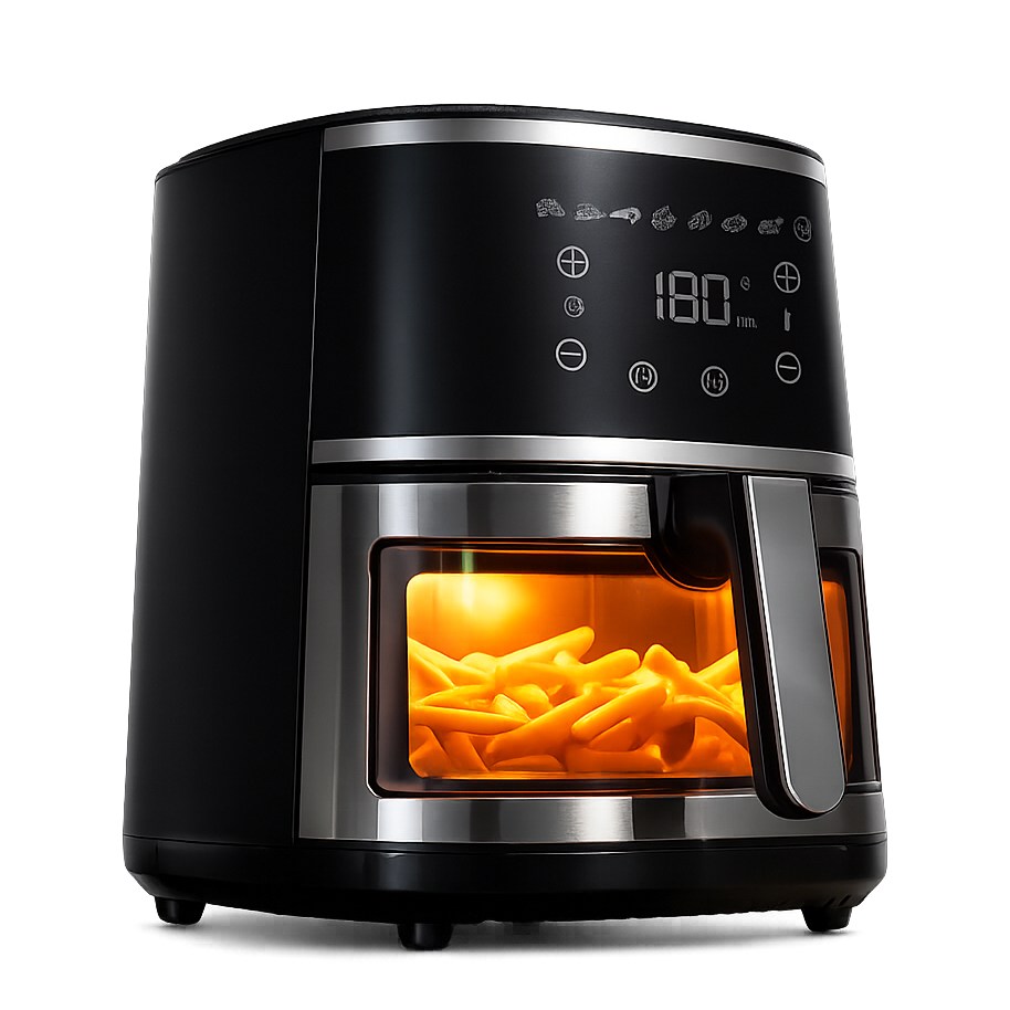 보닉 유로셰프 8L 대용량 에어프라이어 조리과정을 한눈에 확인가능 8가지 자동조리 원적외선 할로겐 램프, 블랙, 8리터 에어프라이어 78,900원